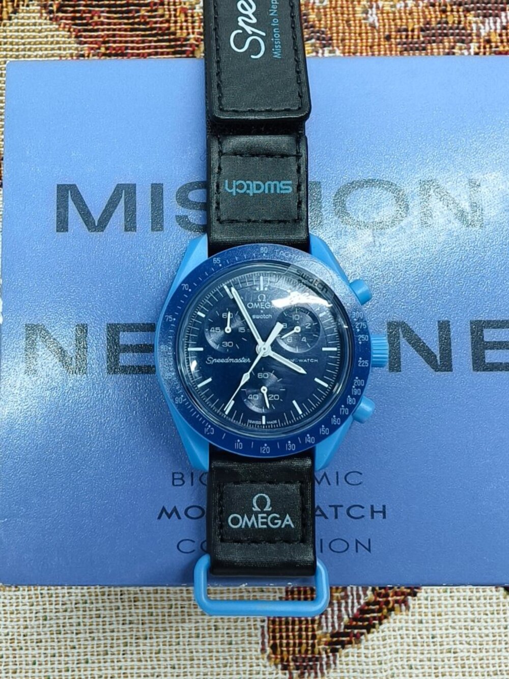 🏮Swatch x Omega MoonSwatch Mission to Neptune Watch